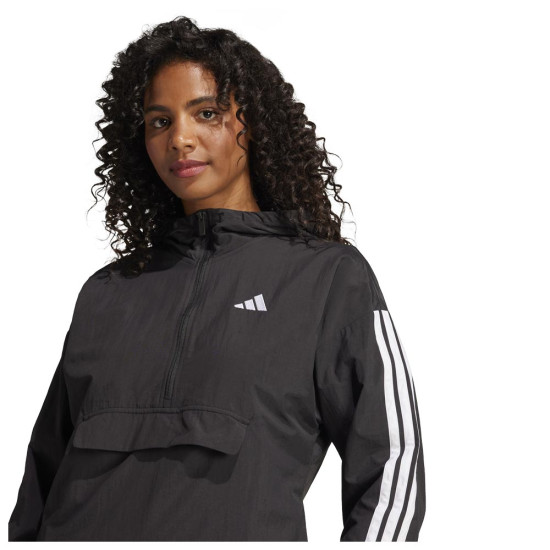 Adidas Γυναικείο μπουφάν 3-S Woven Windbreaker Jacket Adidas Γυναικείο μπουφάν 3-S Woven Windbreaker Jacket